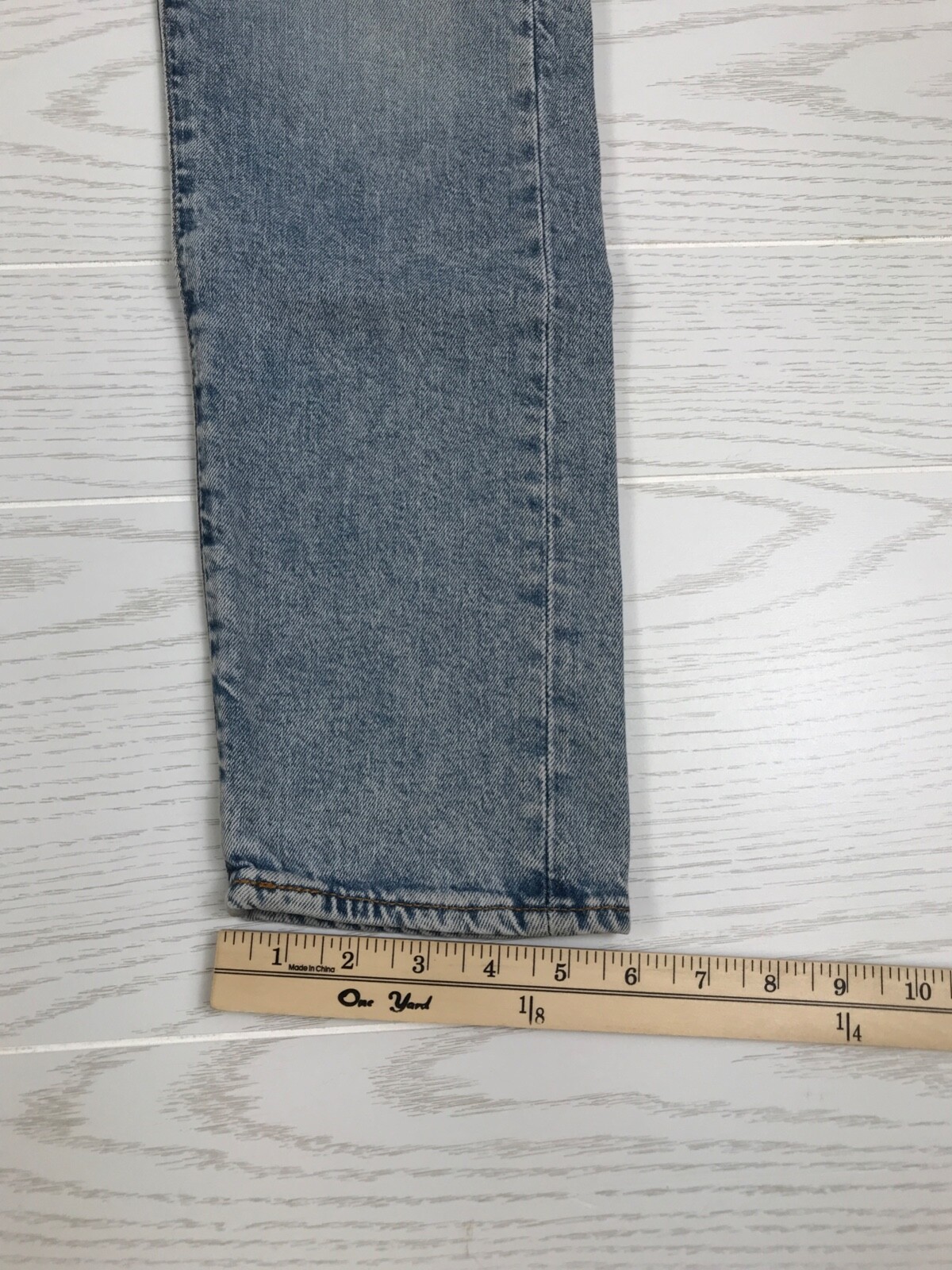 Levi’s 510 Jeans Mens 30×30 Slim Stone Washed Blue Straight Cotton Blend NWOT
