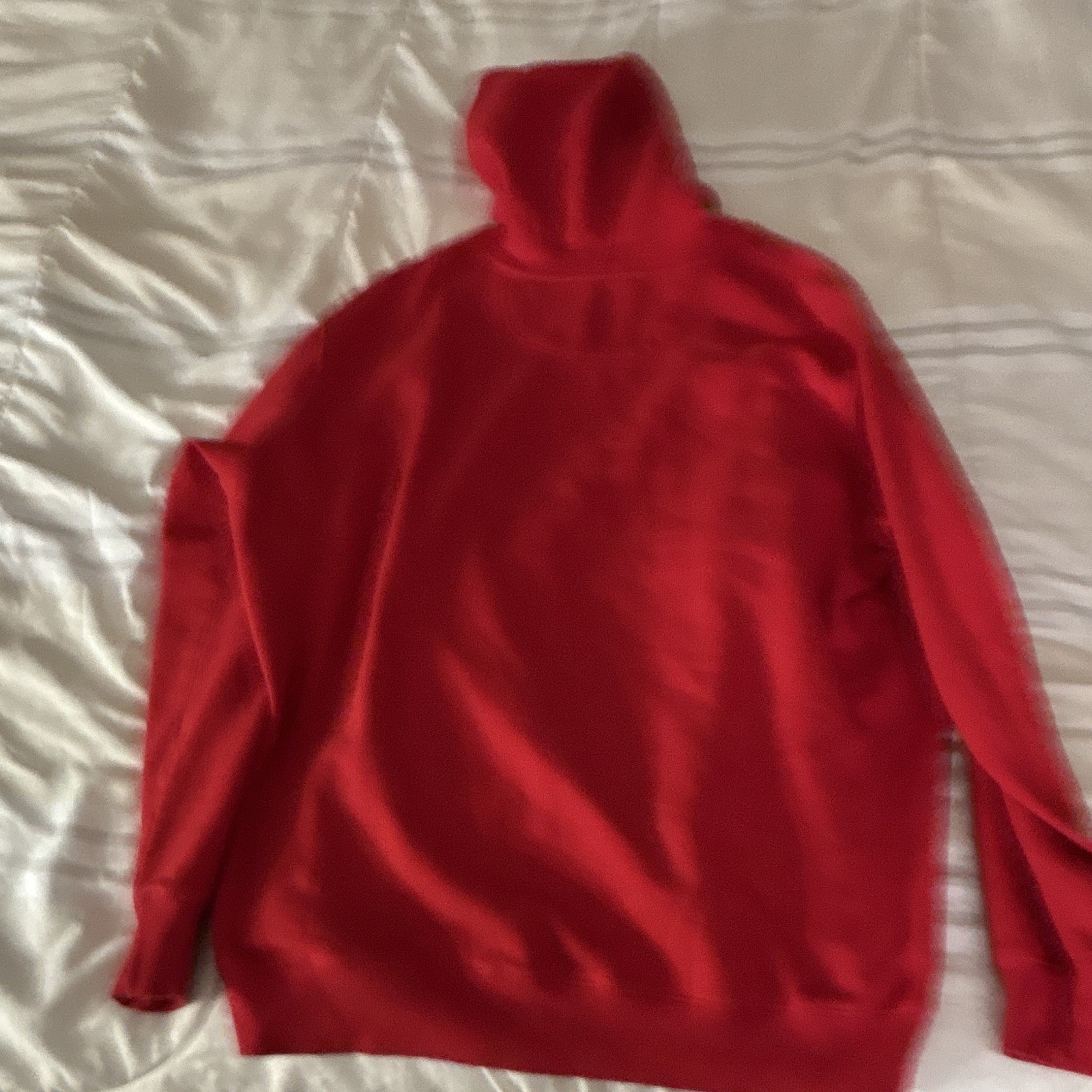 U.S. Polo Assn. Men’s Red Pullover Hoodie Fleece Cotton Blend Pockets, 3XL