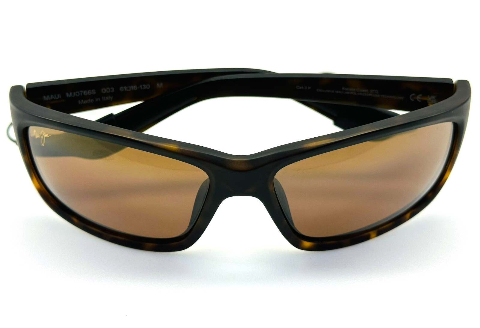 Maui Jim Kanaio Coast MJ0766S 003 POLARIZED 61-16-130 Tortoise Ombre #8/10
