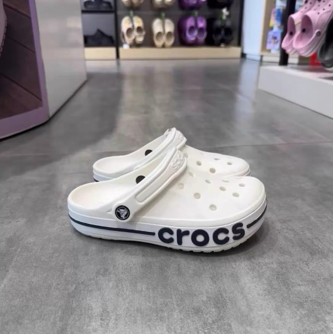 Unisex Crocs Bayaband Clogs Lightweight Waterproof Slip On Shoes Casual Beach