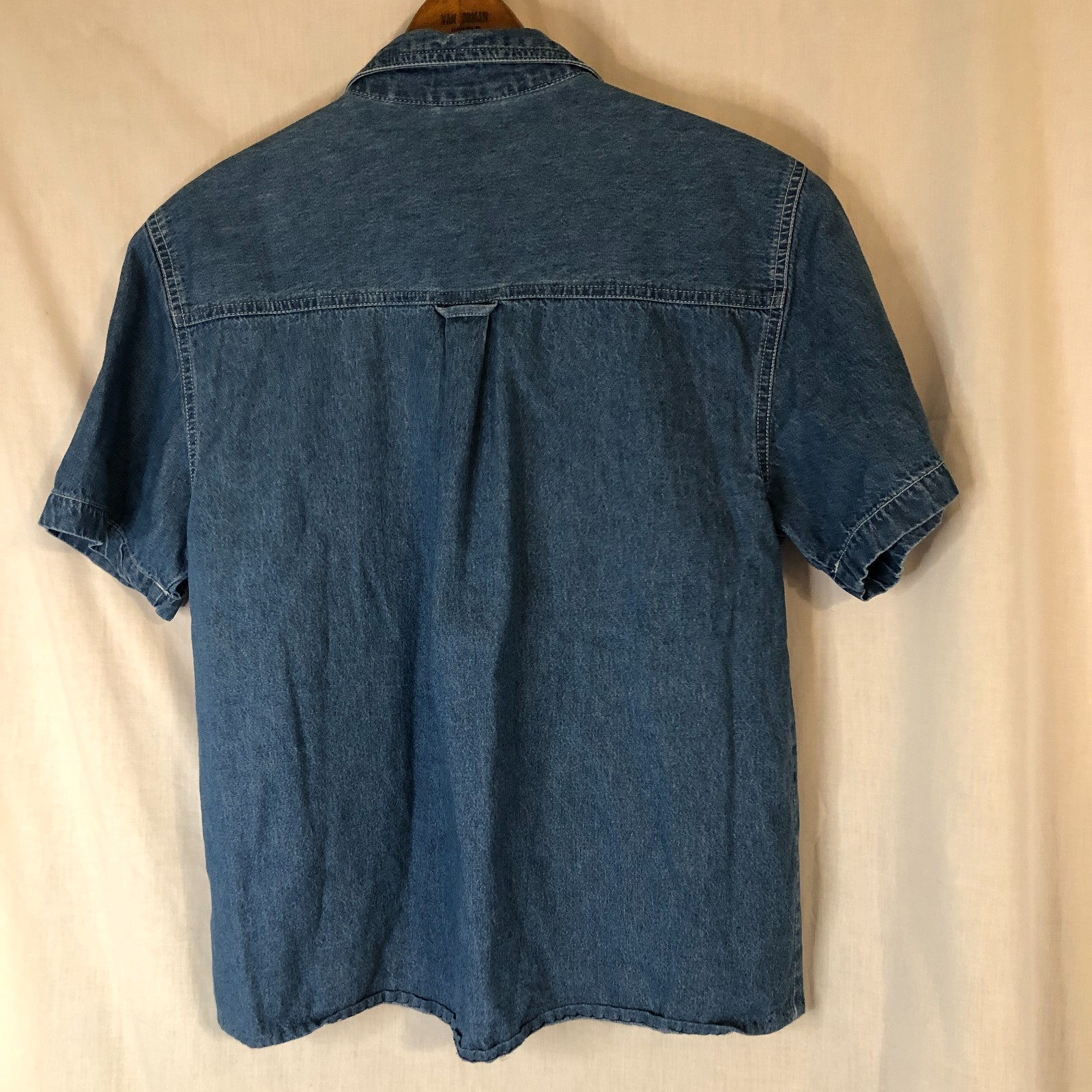 Embroidered Denim Floral Birds Theme Vintage Bobbie Brooks Size M Cottage Core