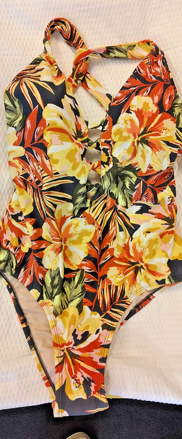 Beautiful Full Coverage New with Tags (NWT) Kona Sol Women’s One-Piece Swimsuit