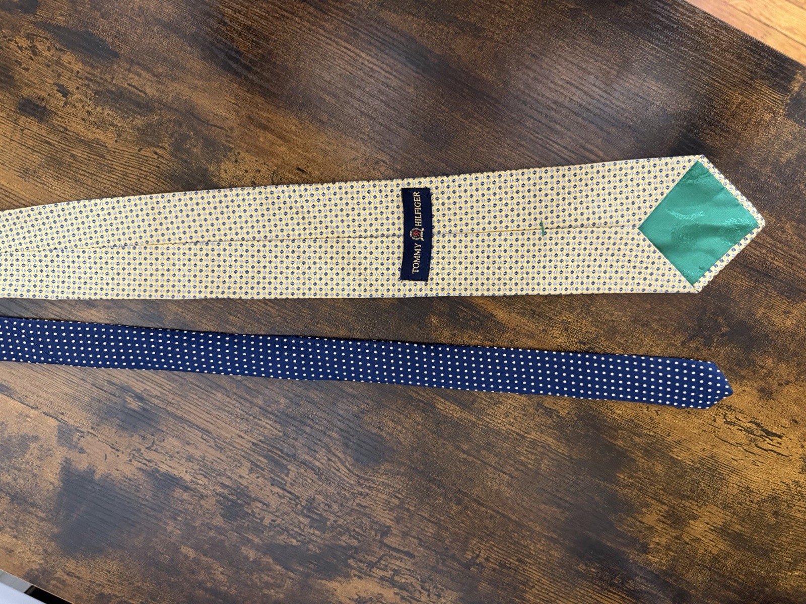 Lot Of 4 Men’s Ties- 3 TOMMY HILFIGER Neck Ties & 1 MICHAEL KORS Tie 4 TOTAL!