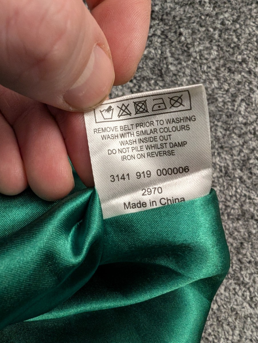 Et Vous Matalan Womens Grey Shift Dress Wiggle Bodycon Rosette Corsage Smart 10