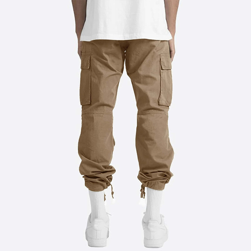 Men’s Trousers Work trouser knee pad pocket Black Grey Khaki Heavy duty