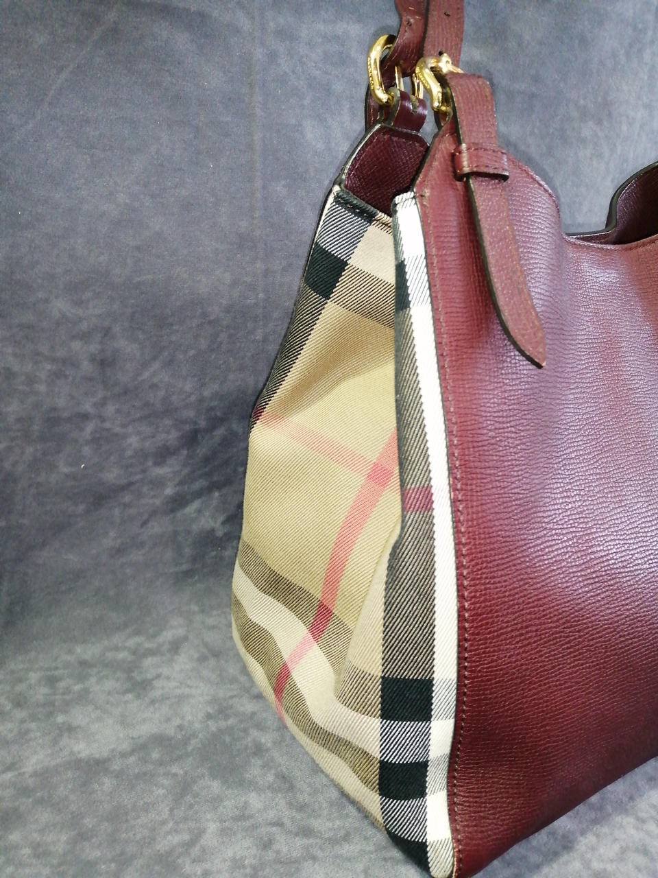 BURBERRY Brown Shoulder Bag 10.6 inch