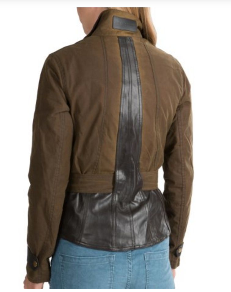 NWT BARBOUR Drayton Waxed JACKET, WATER PROOF, BROWN UK18 US14