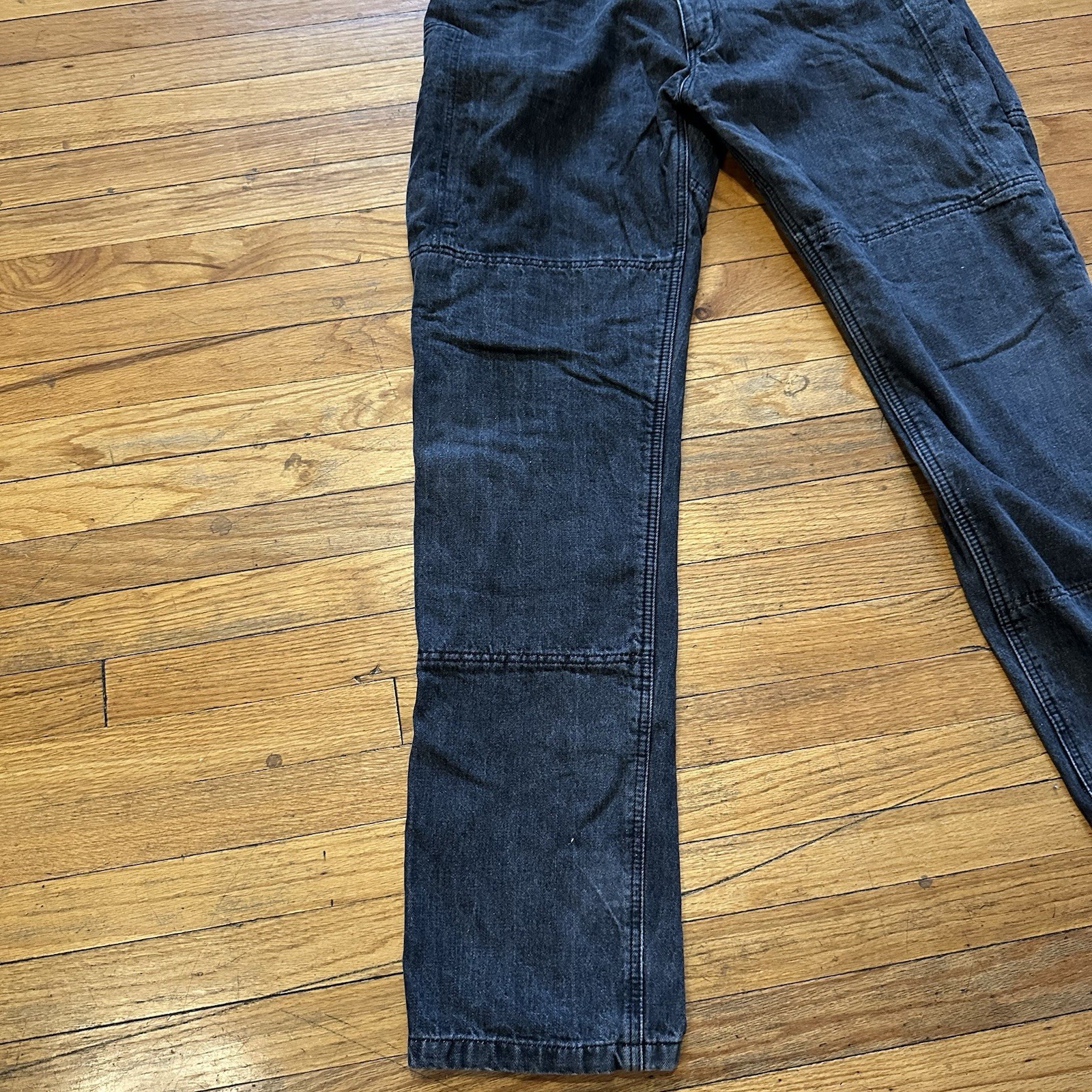 Sliders Kevlar Reinforced Motorcycle Jeans Mens 34×34 Black