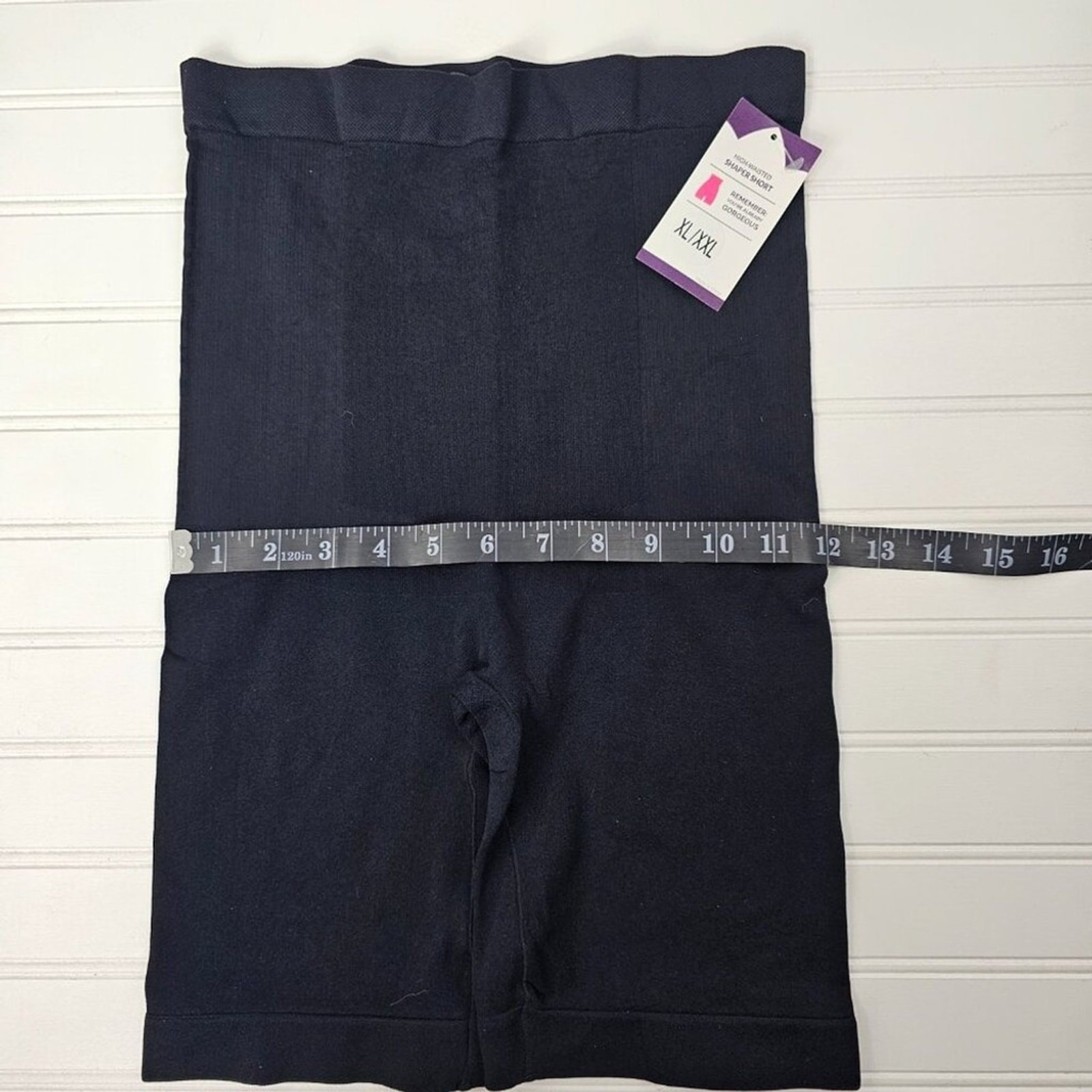 Empetua by Shapermint Women’s Black High Waisted Shaper Shorts Size XL-XXL NWT