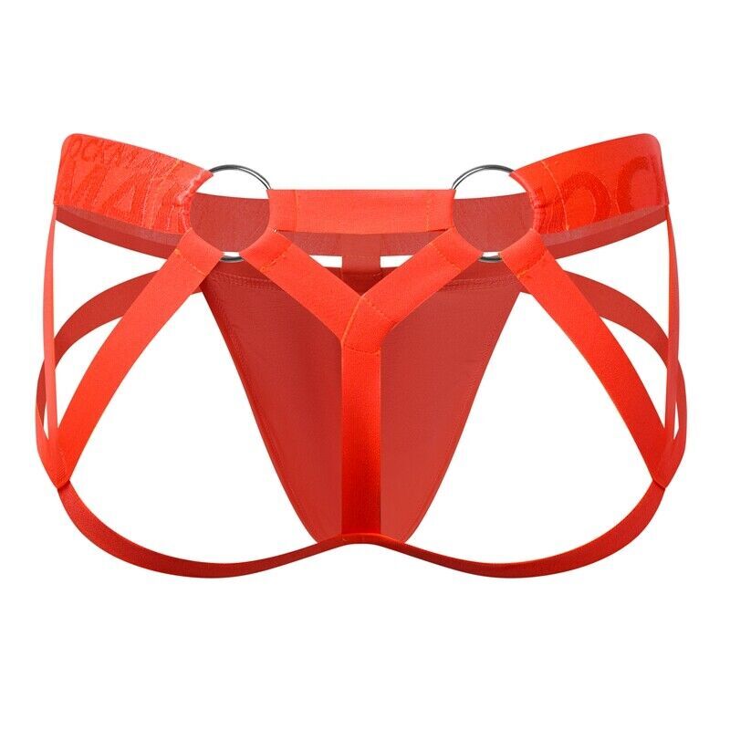 Jockmail Sexy Men’s Jockstrap Briefs Underwear G-string Thongs T-back Underpant