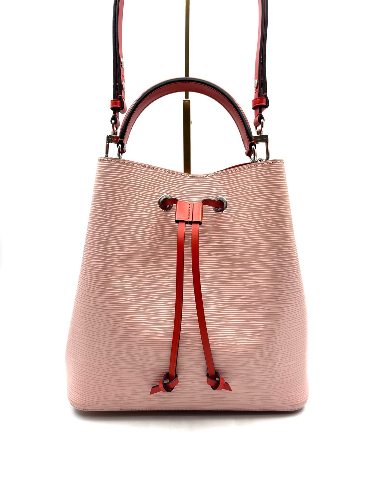Louis Vuitton Pre-Owned Authentic 16 Bucket Bag Pink 25*16*25cm
