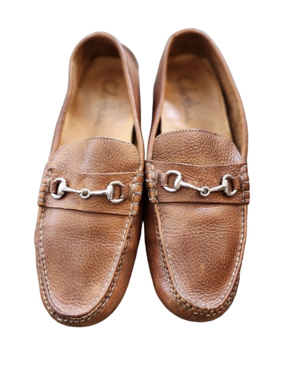 Cole Haan Men’s Brown Leather Loafers Size 10D