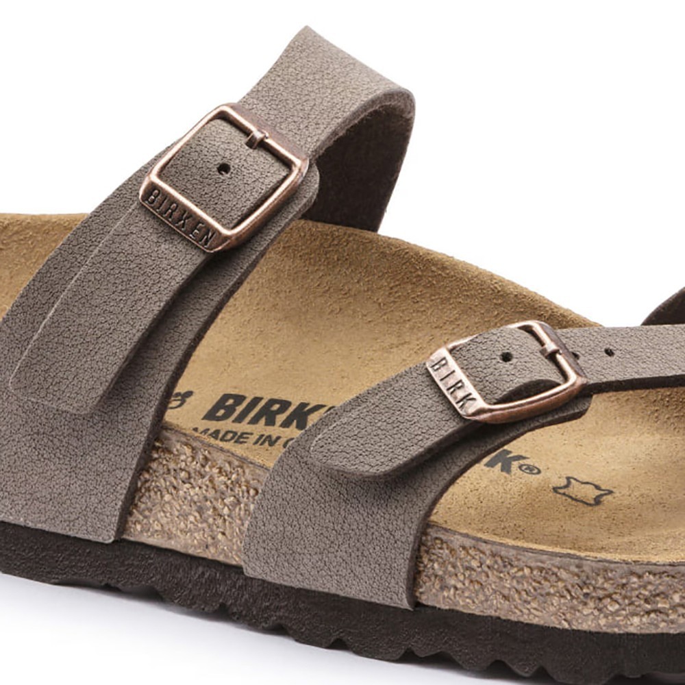 Birkenstock Mayari Birko-Flor Toe Loop Women’s Sandals – Mocha