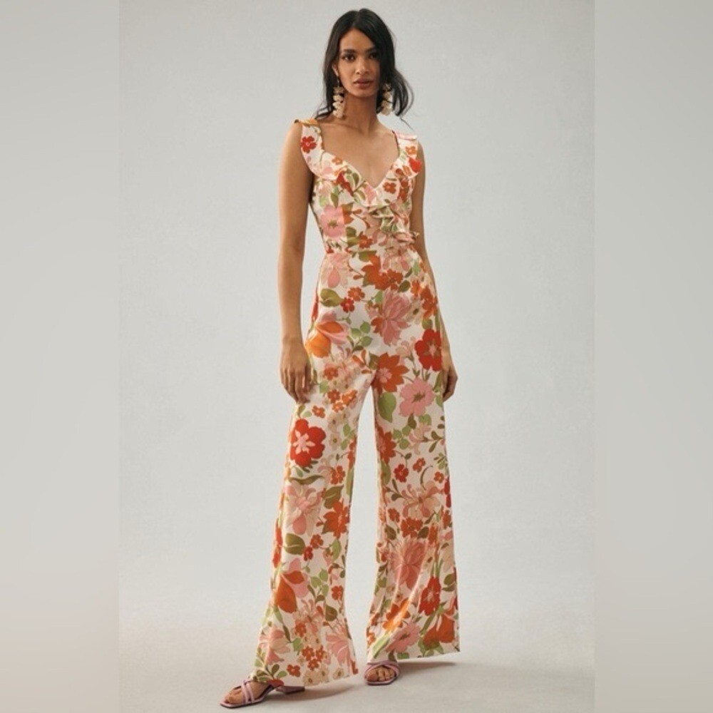 Elliatt Heliconia Floral Jumpsuit in Multi small
