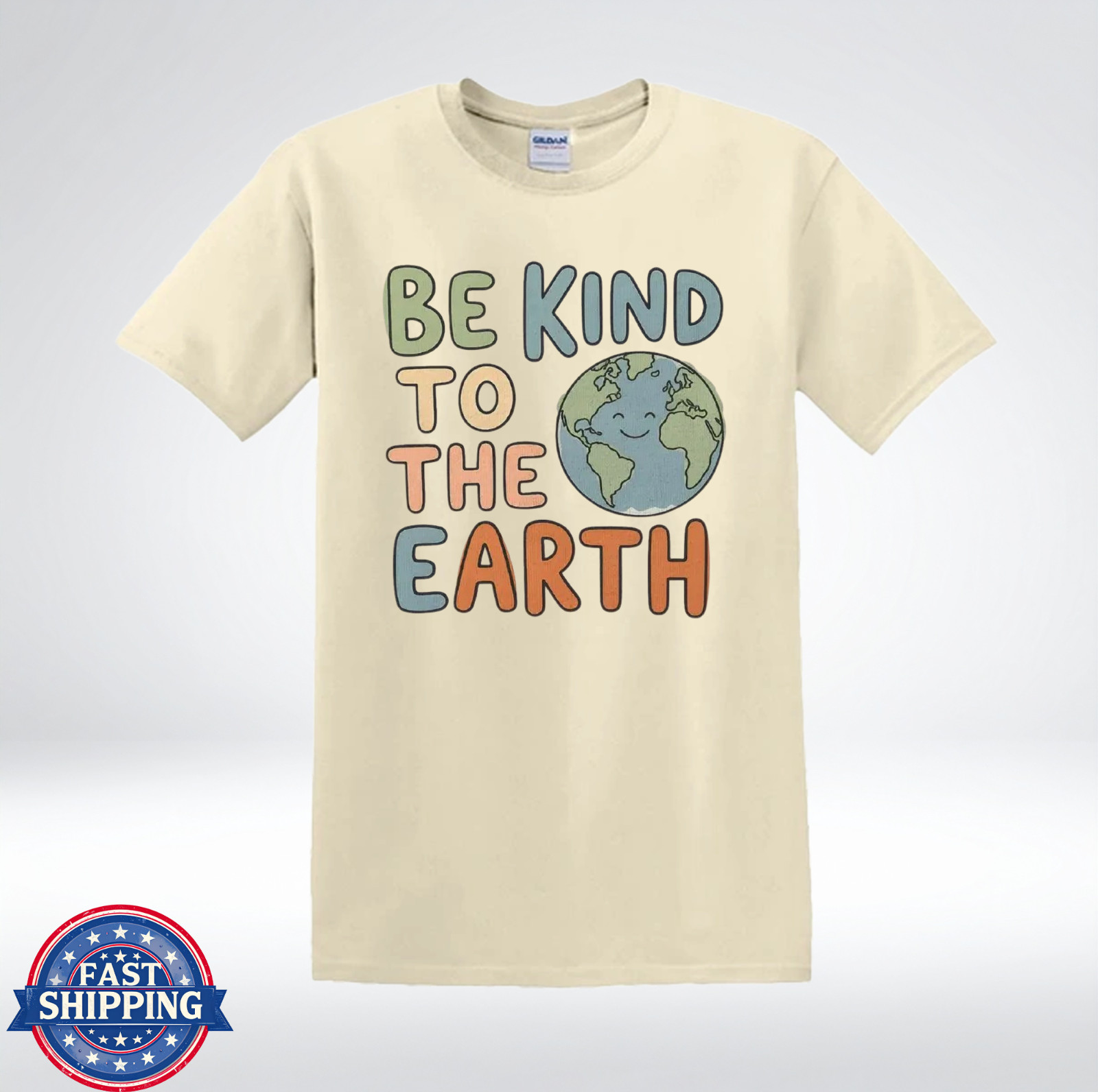 Be Kind To The Earth Shirt Cute Eco Friendly Kindness Graphic T-Shirt