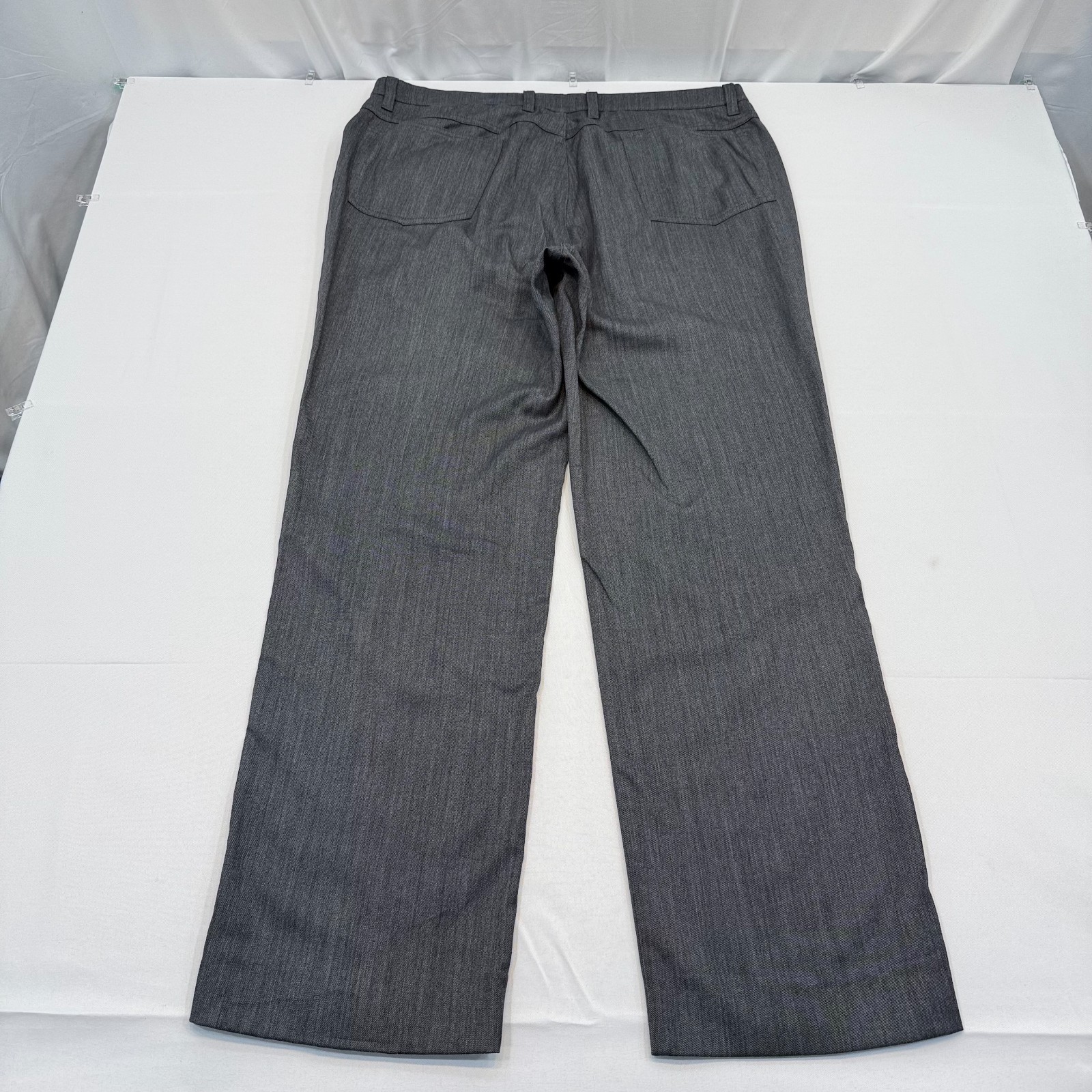 Hiltl The Ultimate Trouser 5 Pocket Wool Pants Mens 38×32 Gray Straight Leg