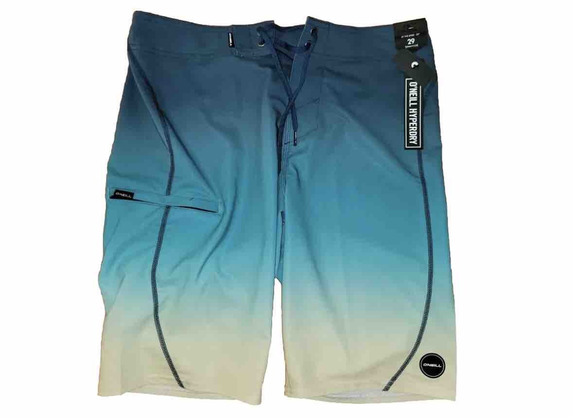 O’Neill Hyperfreak S-Seam Fade Boardshorts Size 30 NWT MSRP $49