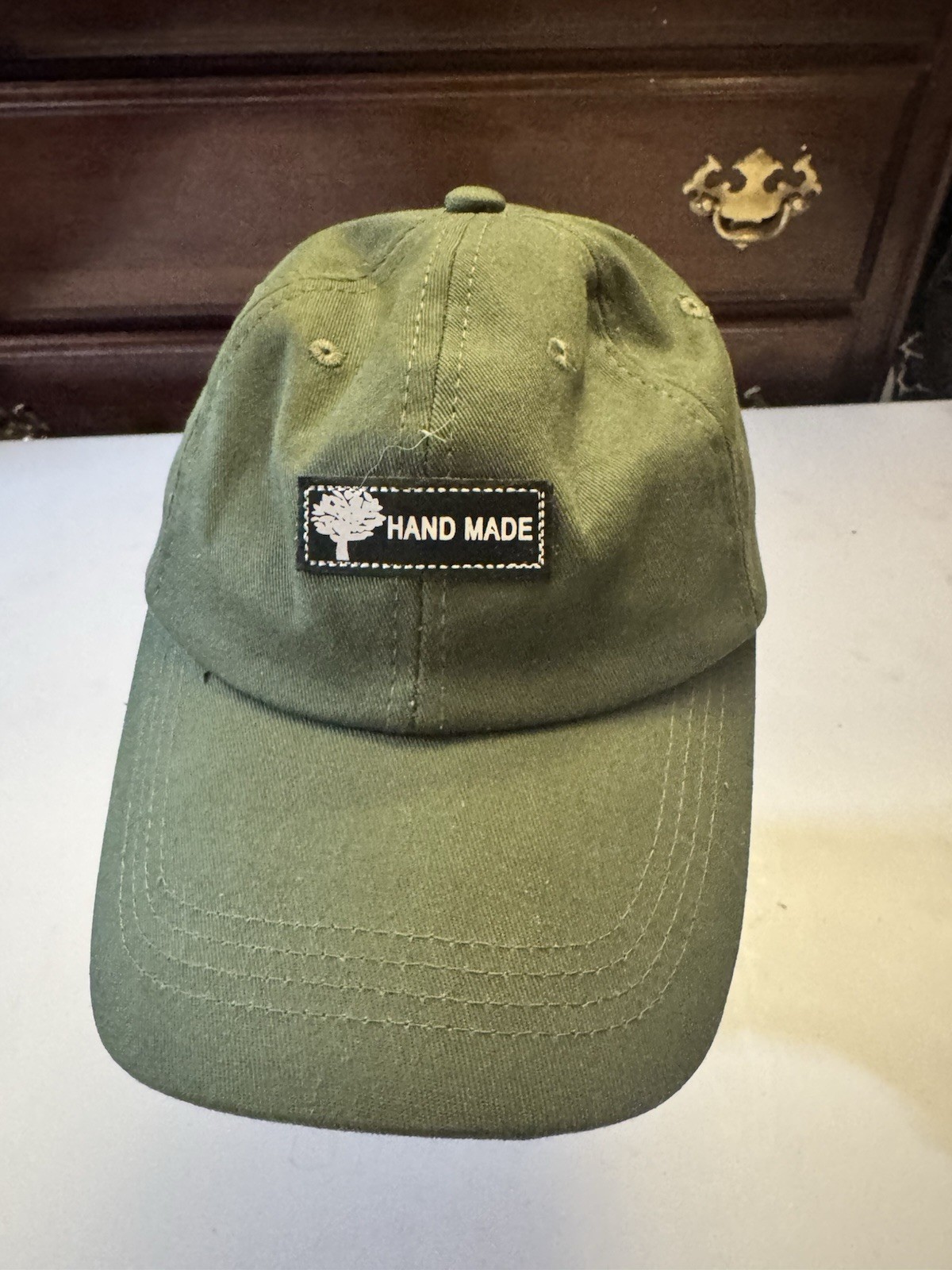NEW Hand Made TMark Welder’s Hat LG Dark Lenses Six (6) Panels Ventilation Holes