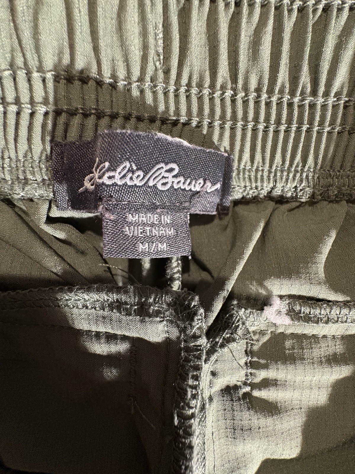 Eddie Bauer Performance Jogger Womens Size Med Agave Green Lightweight Athletic