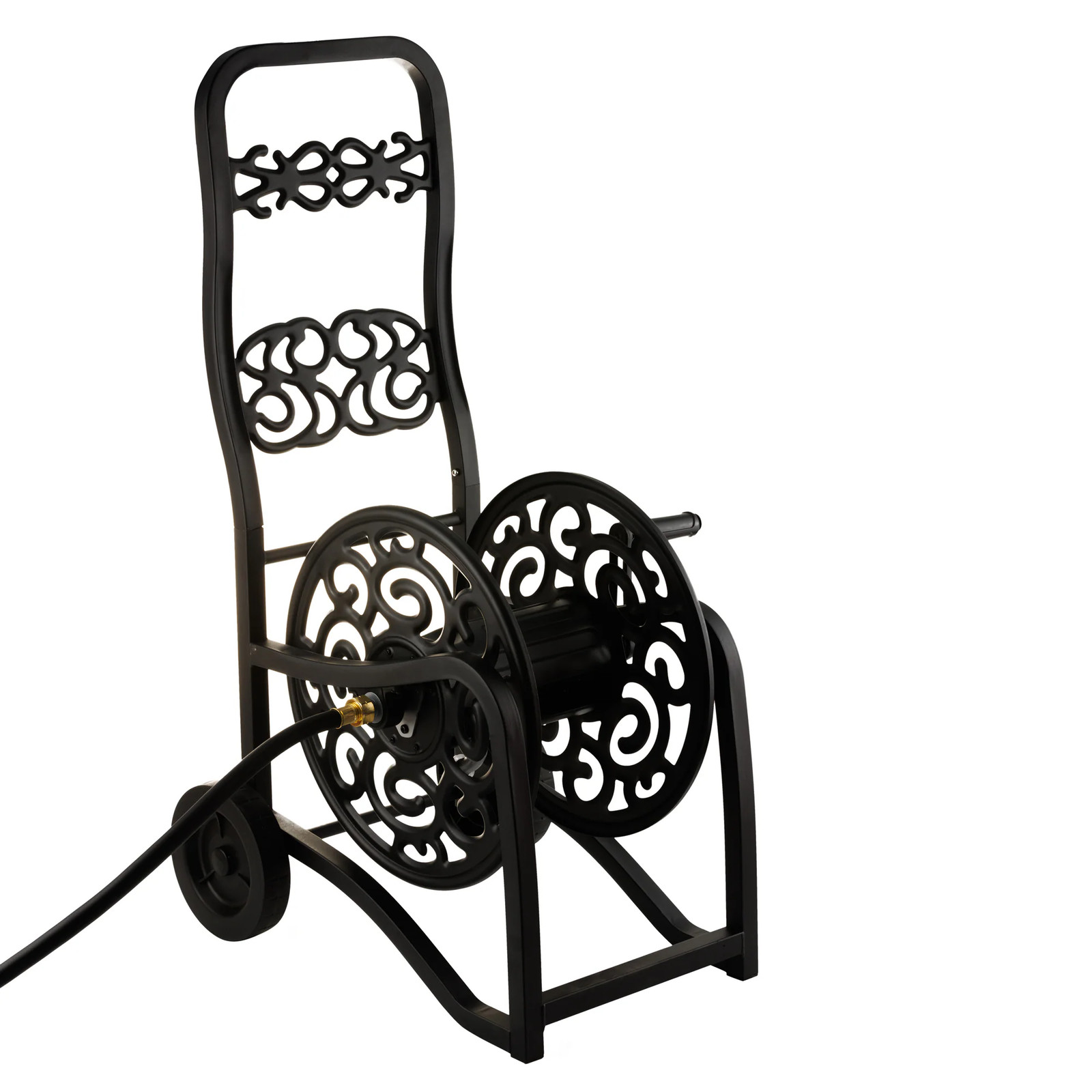 Style Selections Steel 200-ft Cart Hose Reel|22478