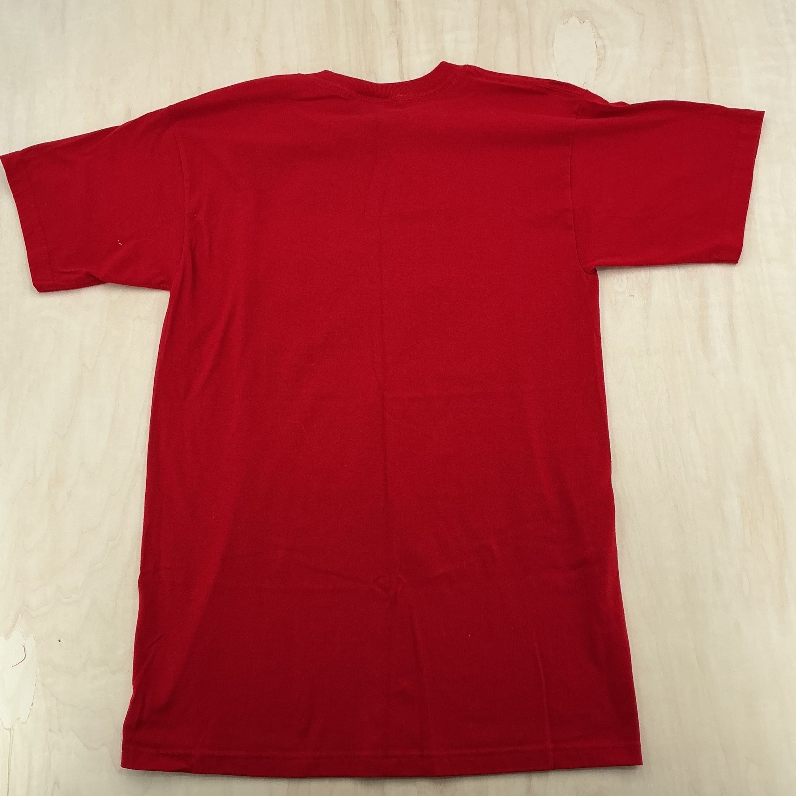 Endless Designs T-Shirt Womens L Red Embroidered Cat Floral 90s Cottagecore Tee