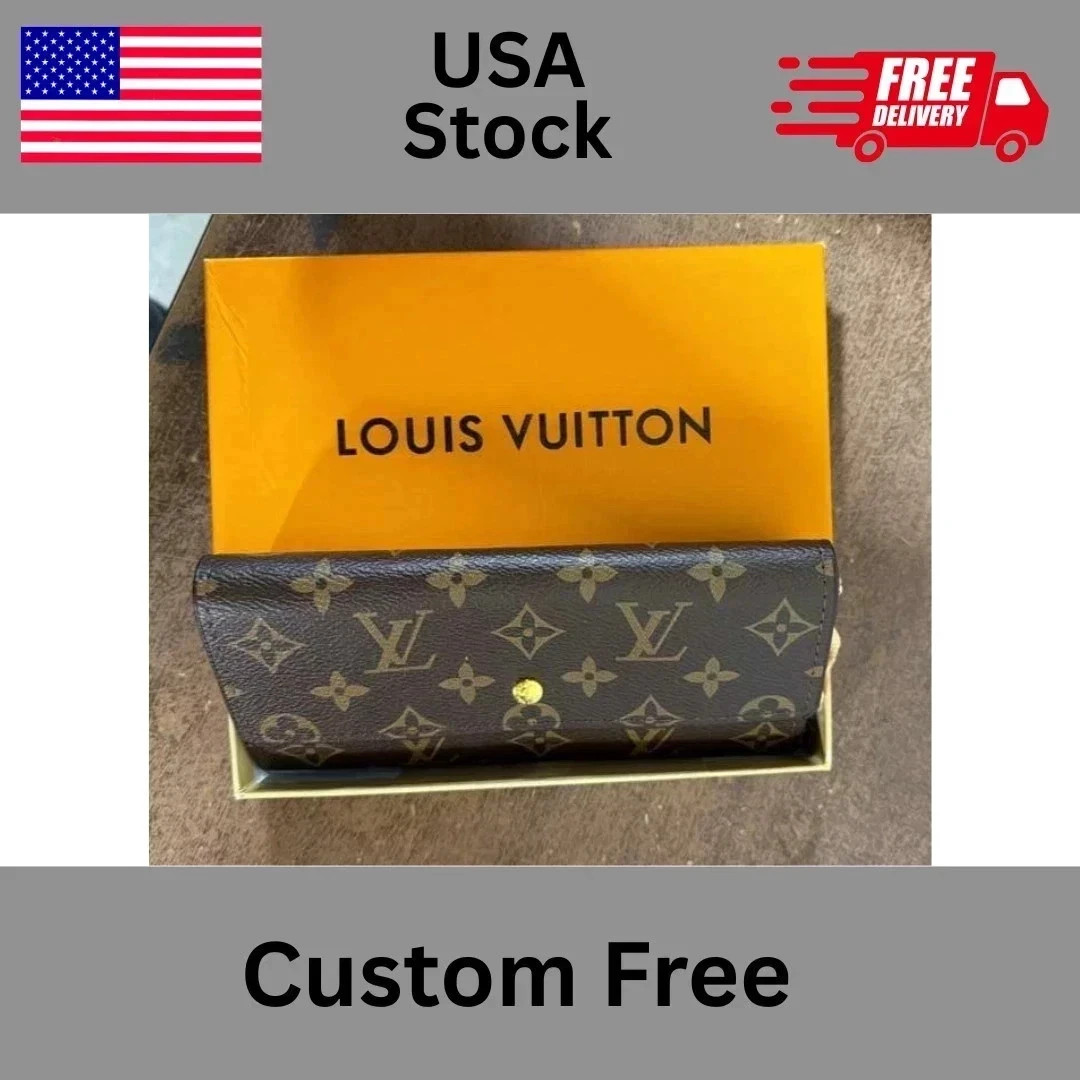 Louis Vuitton Porte Monnaie Monogram Pochette Credit Long Wallet (M61725)