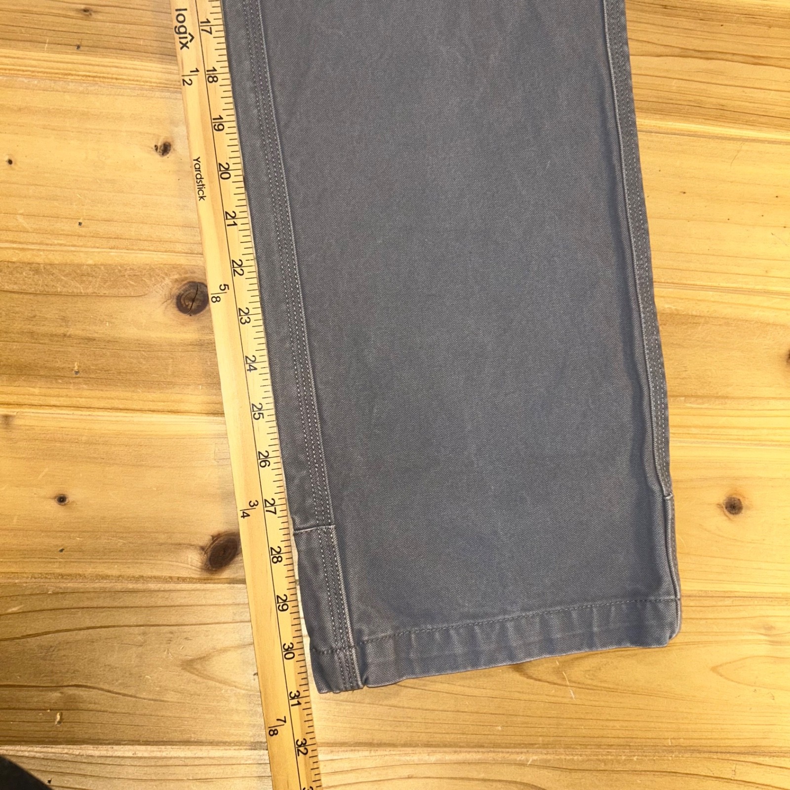 Mountain Khakis Pants Mens 32×32 Gray Slim Fit Straight Leg Hiking Pants
