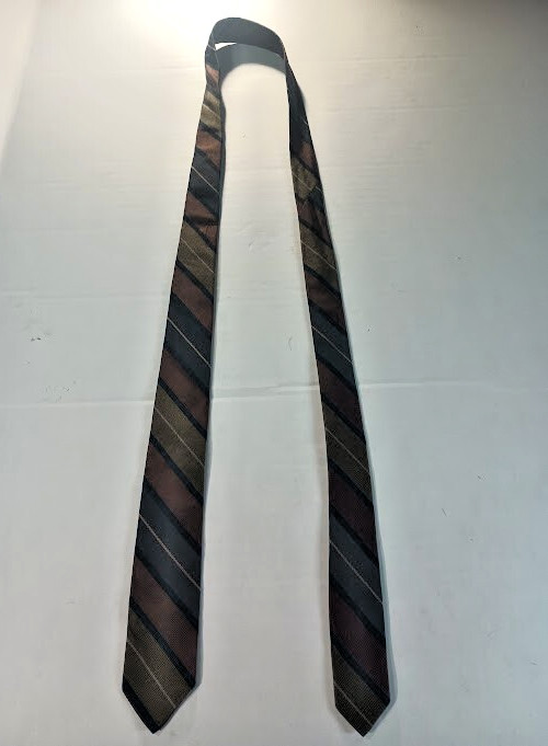 Morris Levy Savannah Collection – Striped Silk Tie 53″ x 2″ WPL 490