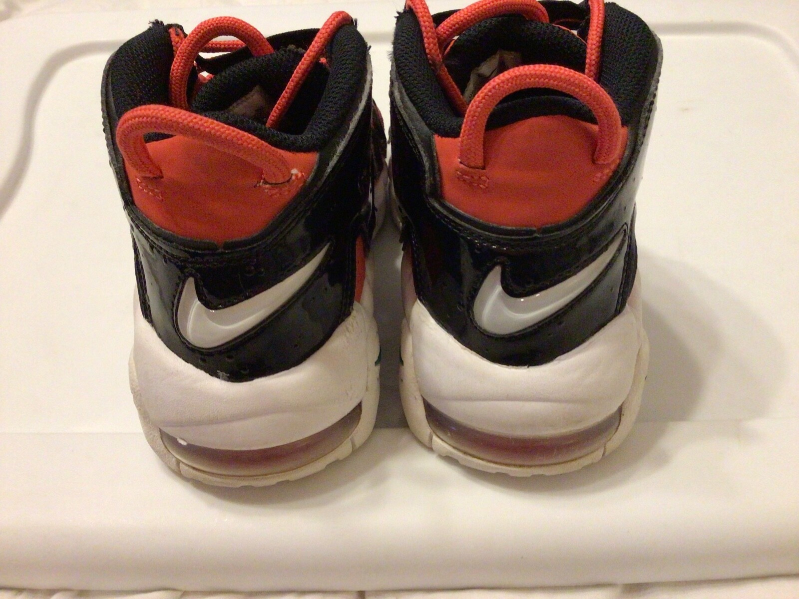 Nike Air More Uptempo I Got Next Boy’s Shoes Size 3.5 Y Red Black DV2205-600