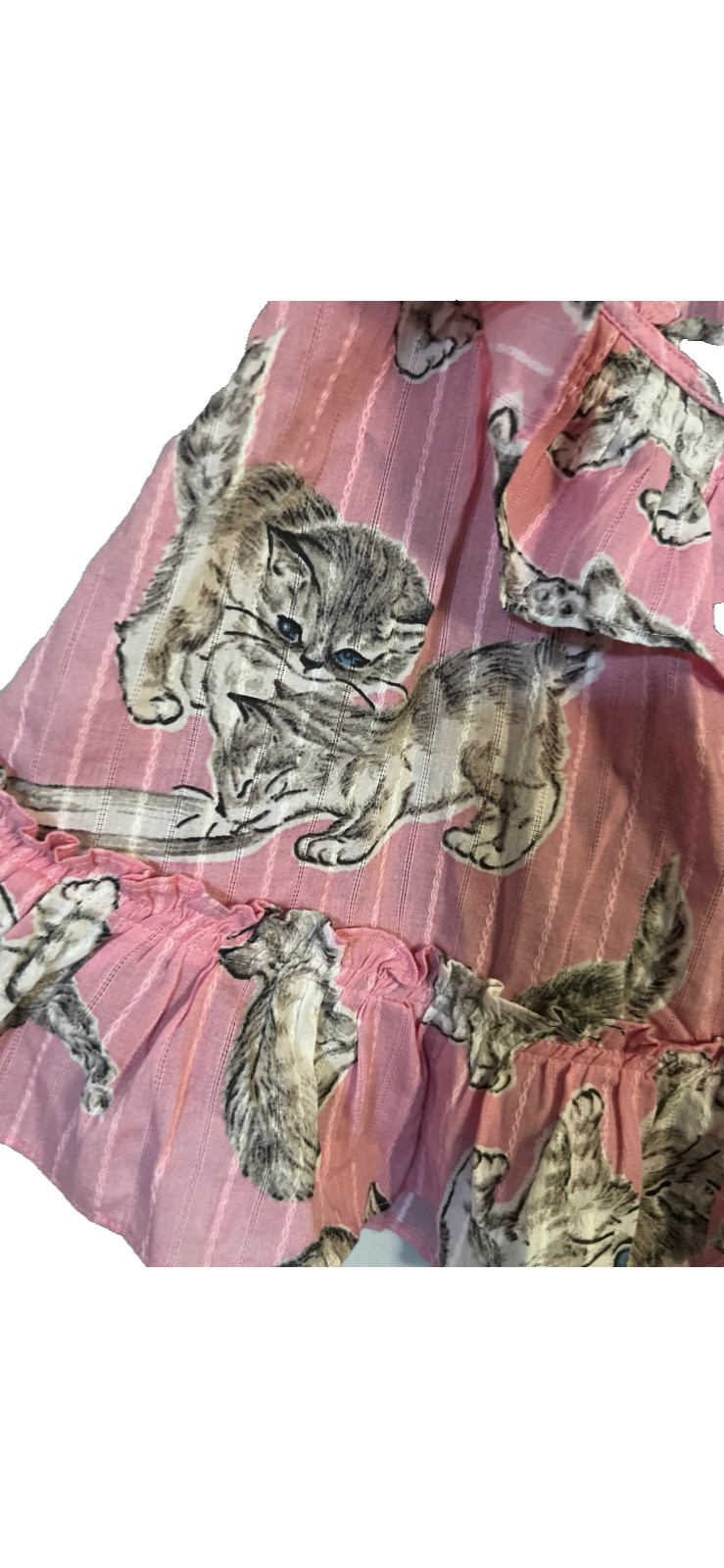 Out from under cat shirt
