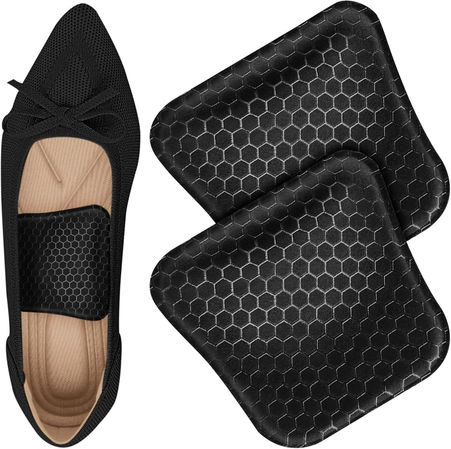 High Arch Support Inserts Women/Men, Flat Foot Arch Support Pads for Women, Reus