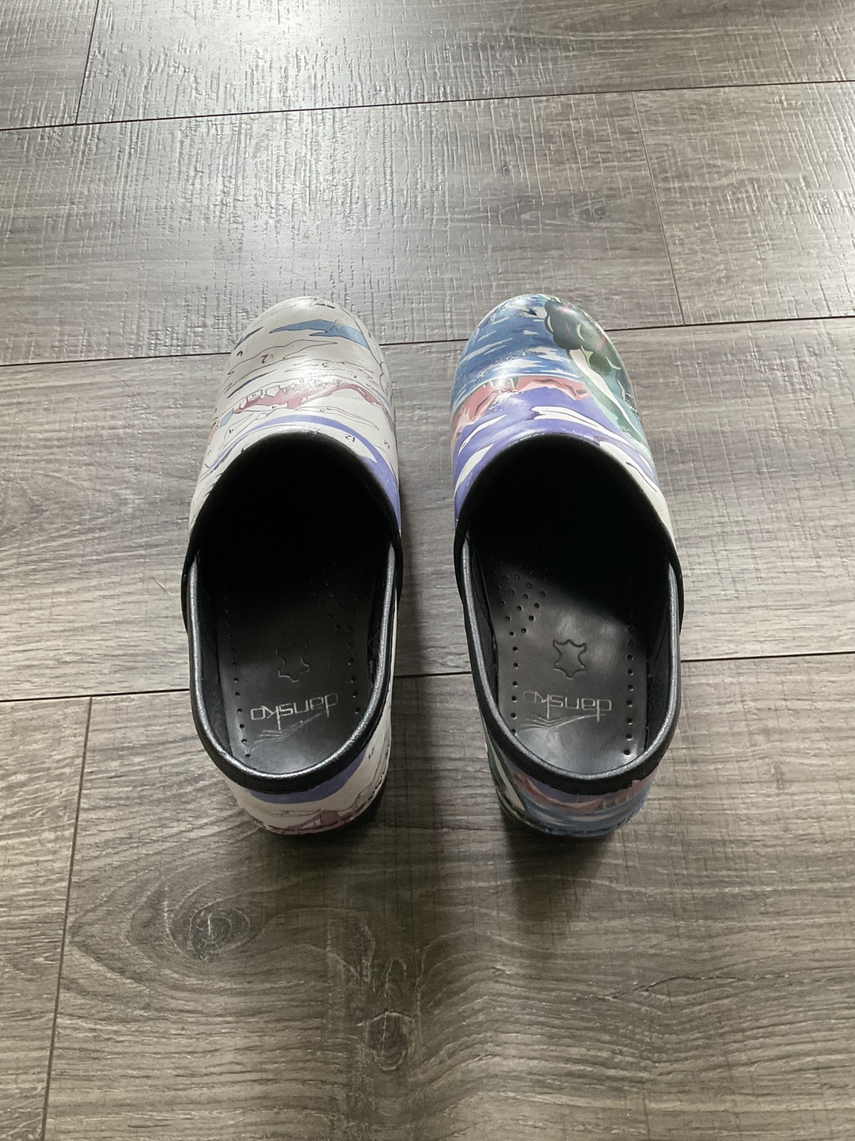 Dansko Professional Clogs Size 37 Us 7 Paint By Number