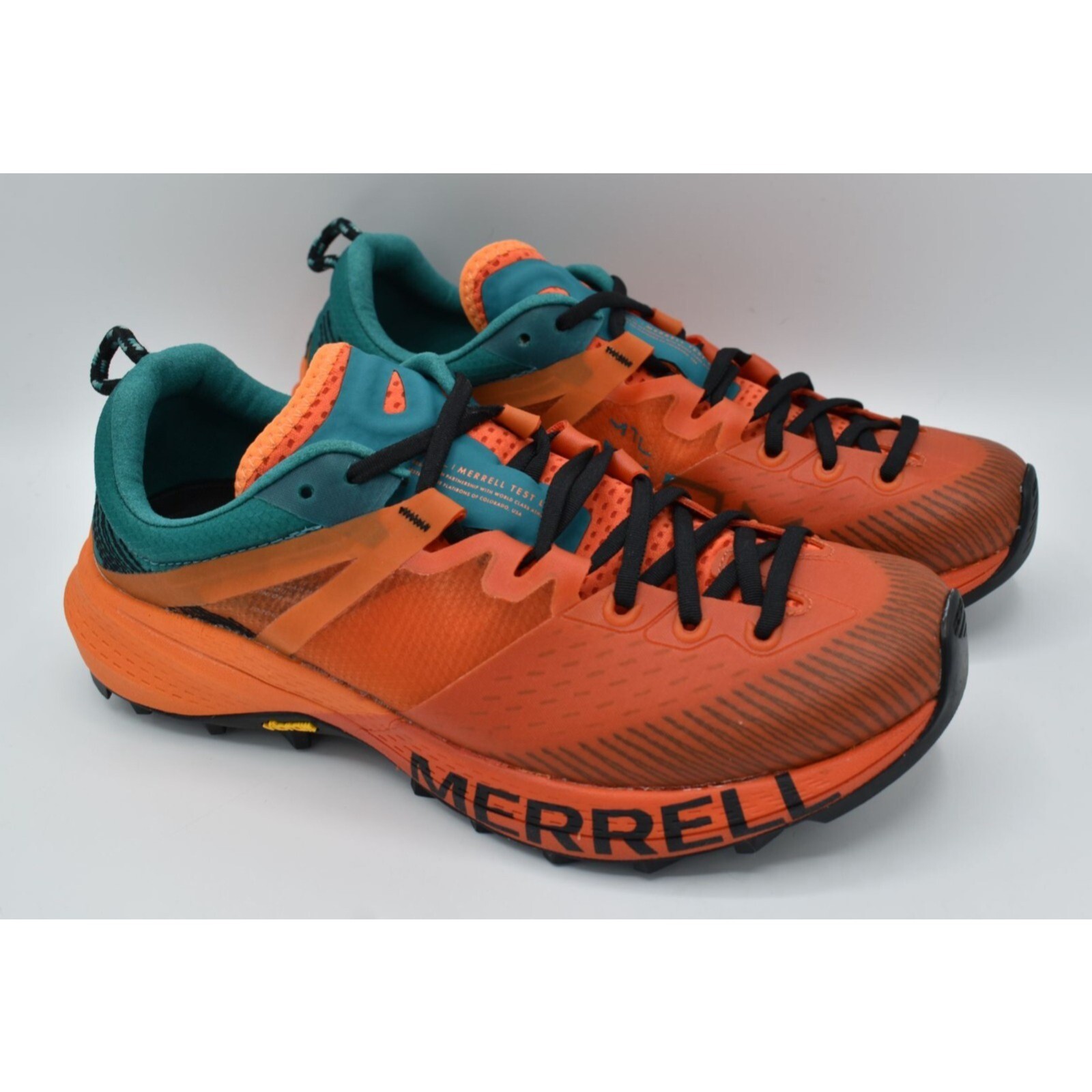 Merrell Womens Size 7 MTL MQM Tangerine Mineral Outdoors Hiking Sneakers Shoes