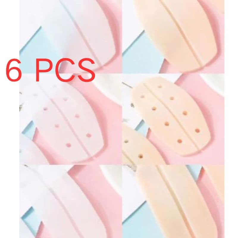 6X Silicone Bra Strap Cushions Holder Non-Slip Shoulder Protectors Rubber Pads