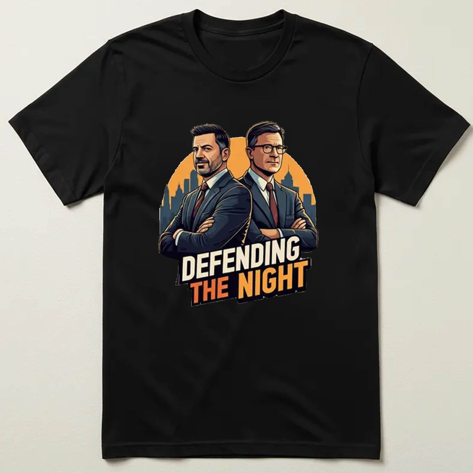 Jimmy Kimmel & Stephen Colbert T-Shirt – Fast Ship