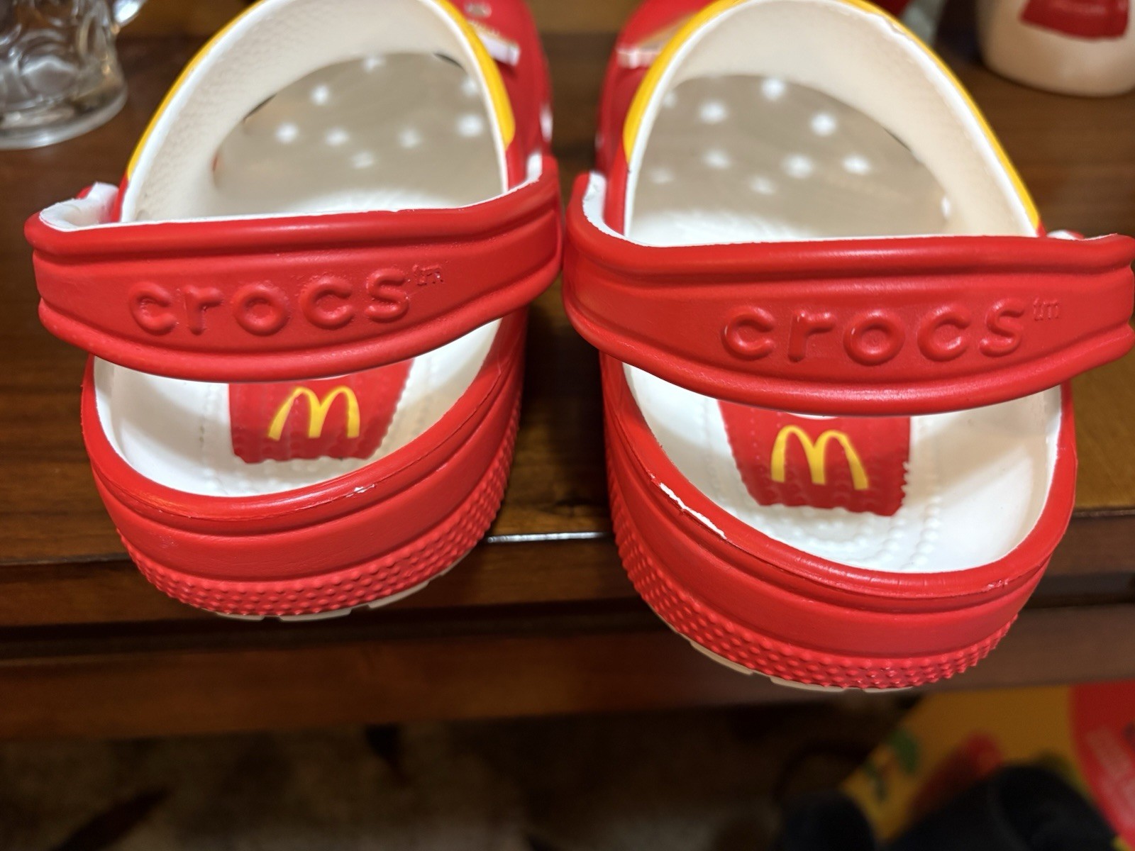 Crocs McDonalds Size M/4 W/6 2023 Collectors Mickey Dees Shoes