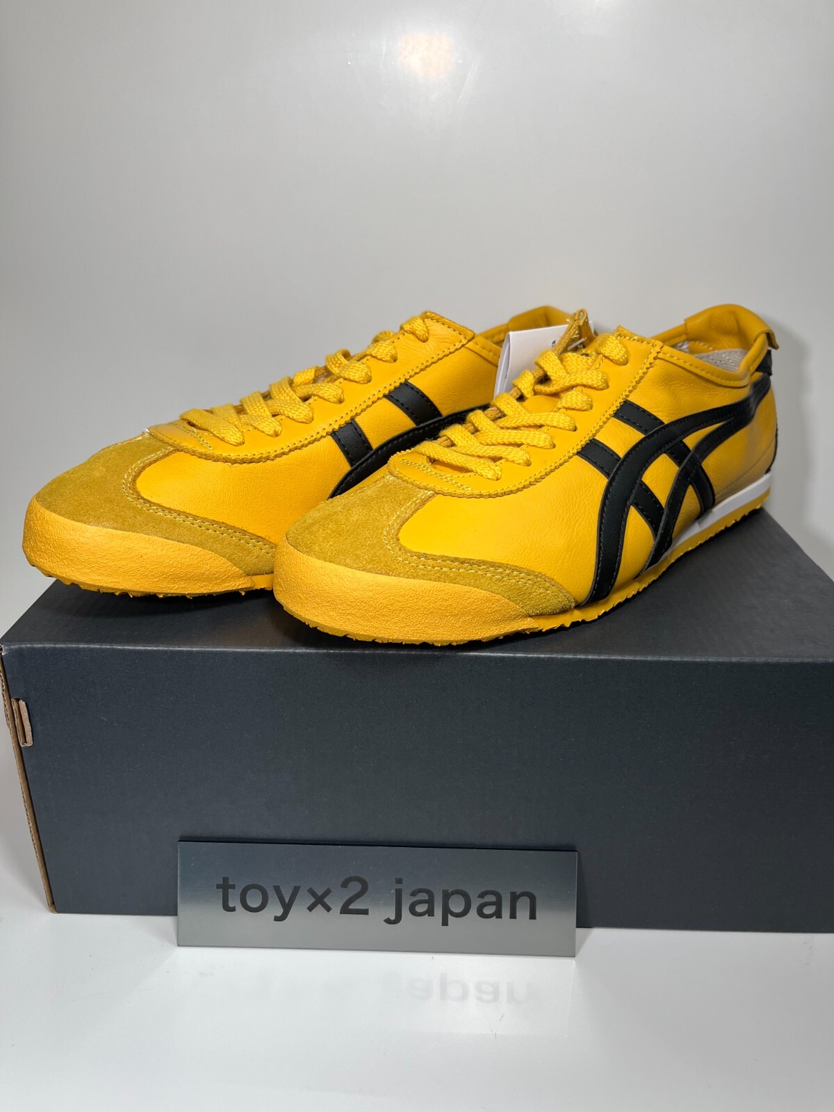 Onitsuka Tiger MEXICO 66 1183C102-751 YELLOW/BLACK Sneakers New [US 4-12.5]