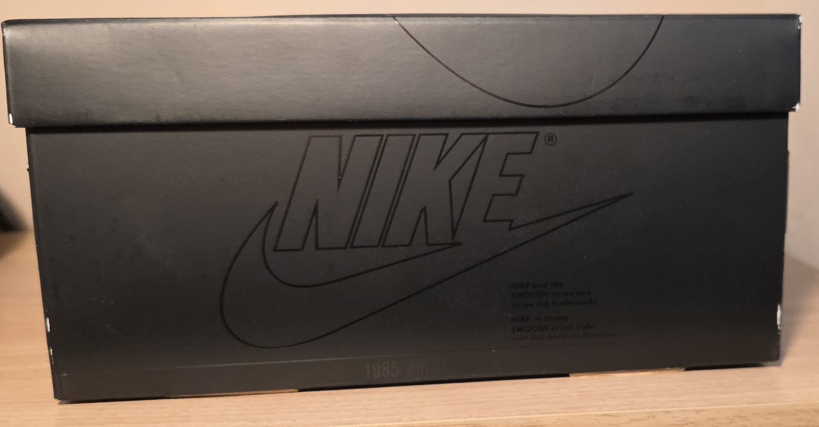 BOX ONLY NO SHOES Union x Fragment x Jordan 1 Shoebox IO7847-002 Men’s Size 12.5