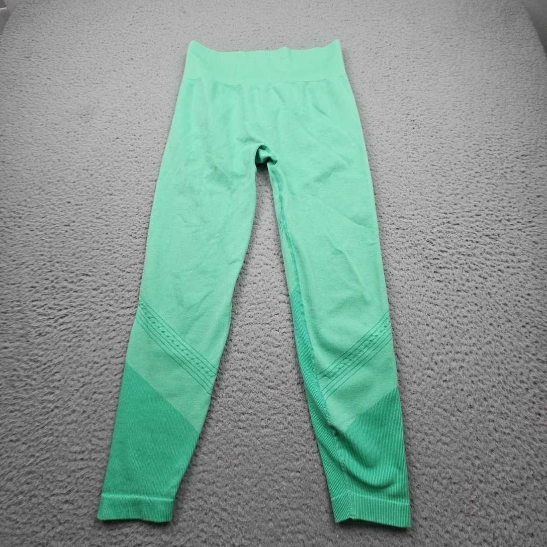 Joy lab Pants Womens Medium Green Leggings Compression Gym Activewear