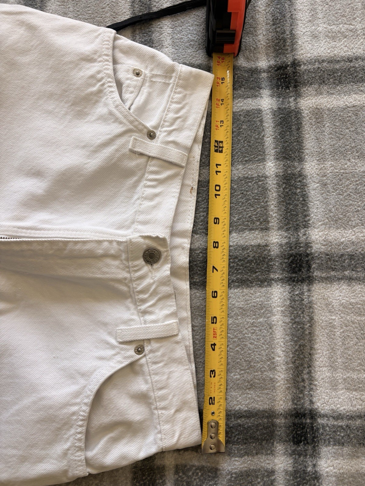 Levi’s Women’s Size 12 Long Cotton Orange Tab 950 Jeans Relaxed Fit Tapered Leg