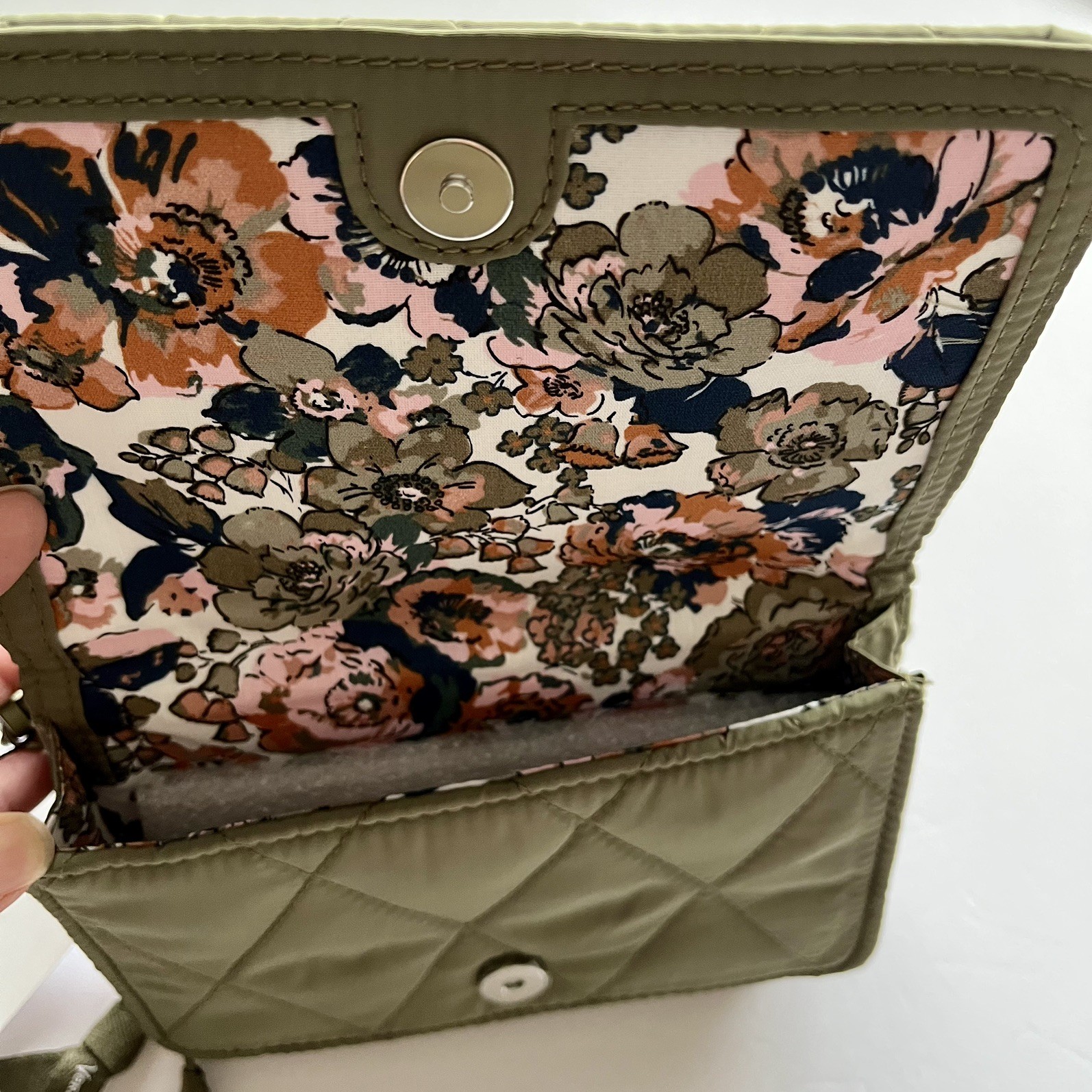 Vera Bradley Ultralight RFID 3-In-1 Crossbody Sage MRSP $109 NWT