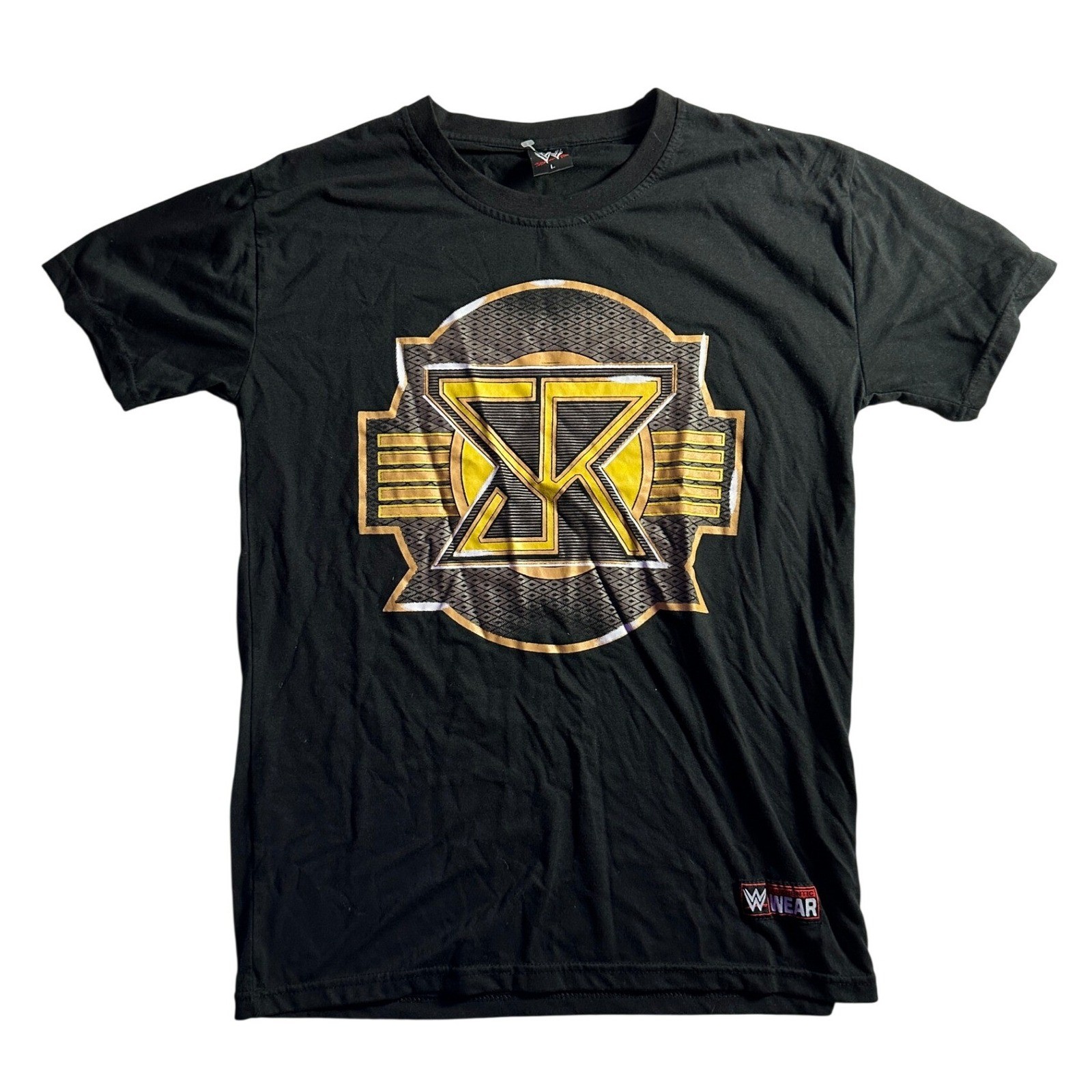 Seth Rollins Undisputed Future WWE Authentic Black Shirt Men’s Large
