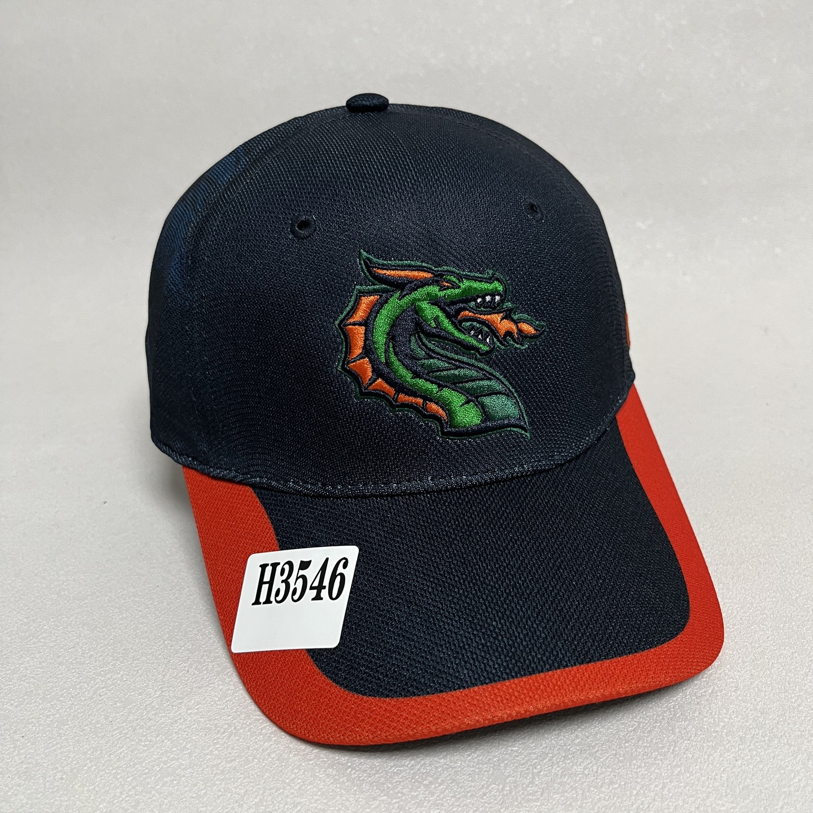 ’47 Seattle Dragons Fitted Cap Black Orange XFL Hat Retro
