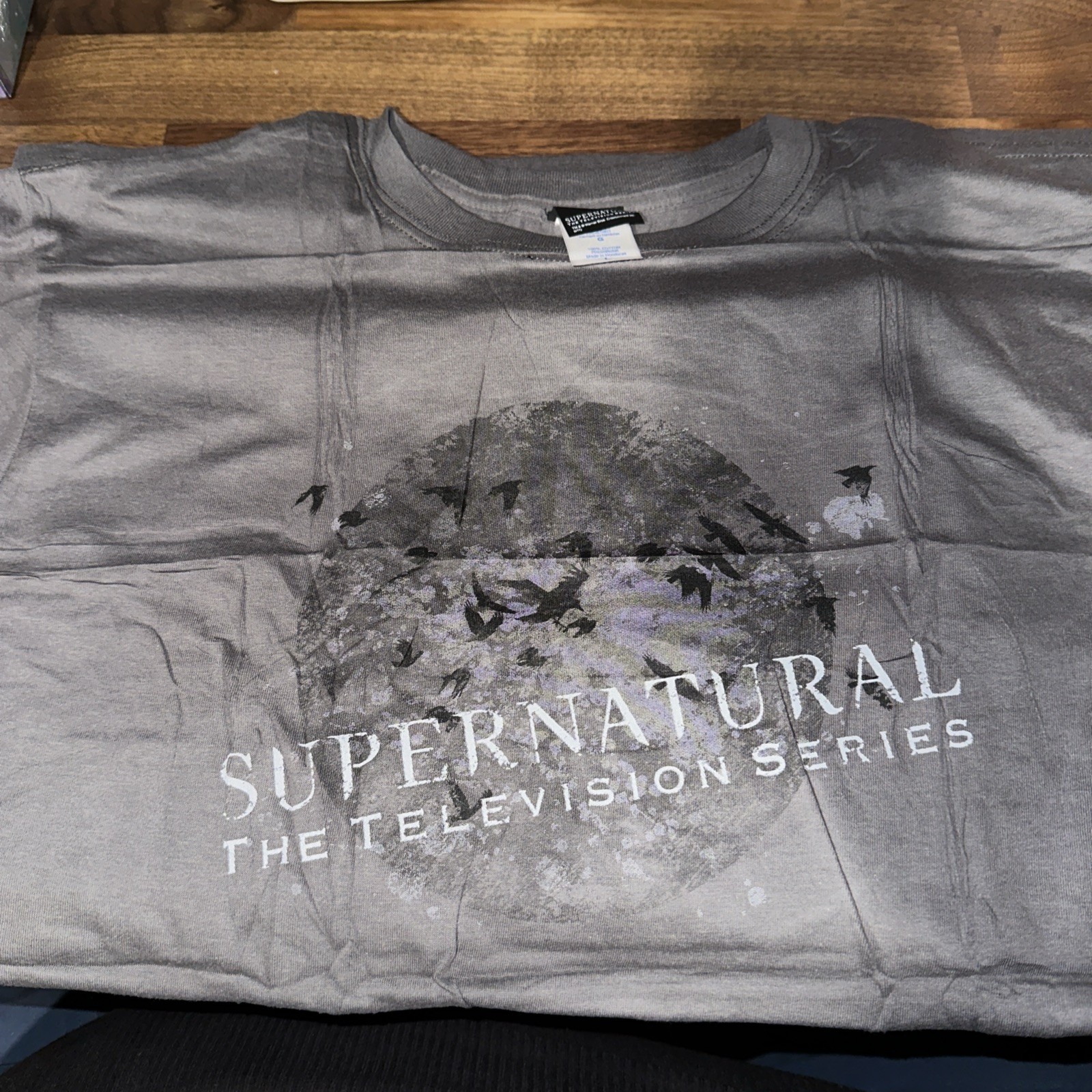 Warner Bros. Supernatural 2007 Fantasy TV Series Promo T-Shirt, Size Large