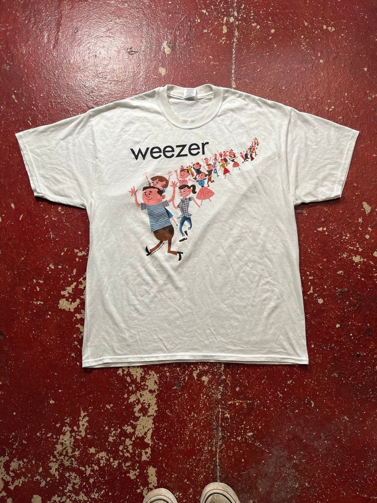 2000 Weezer Band Tee