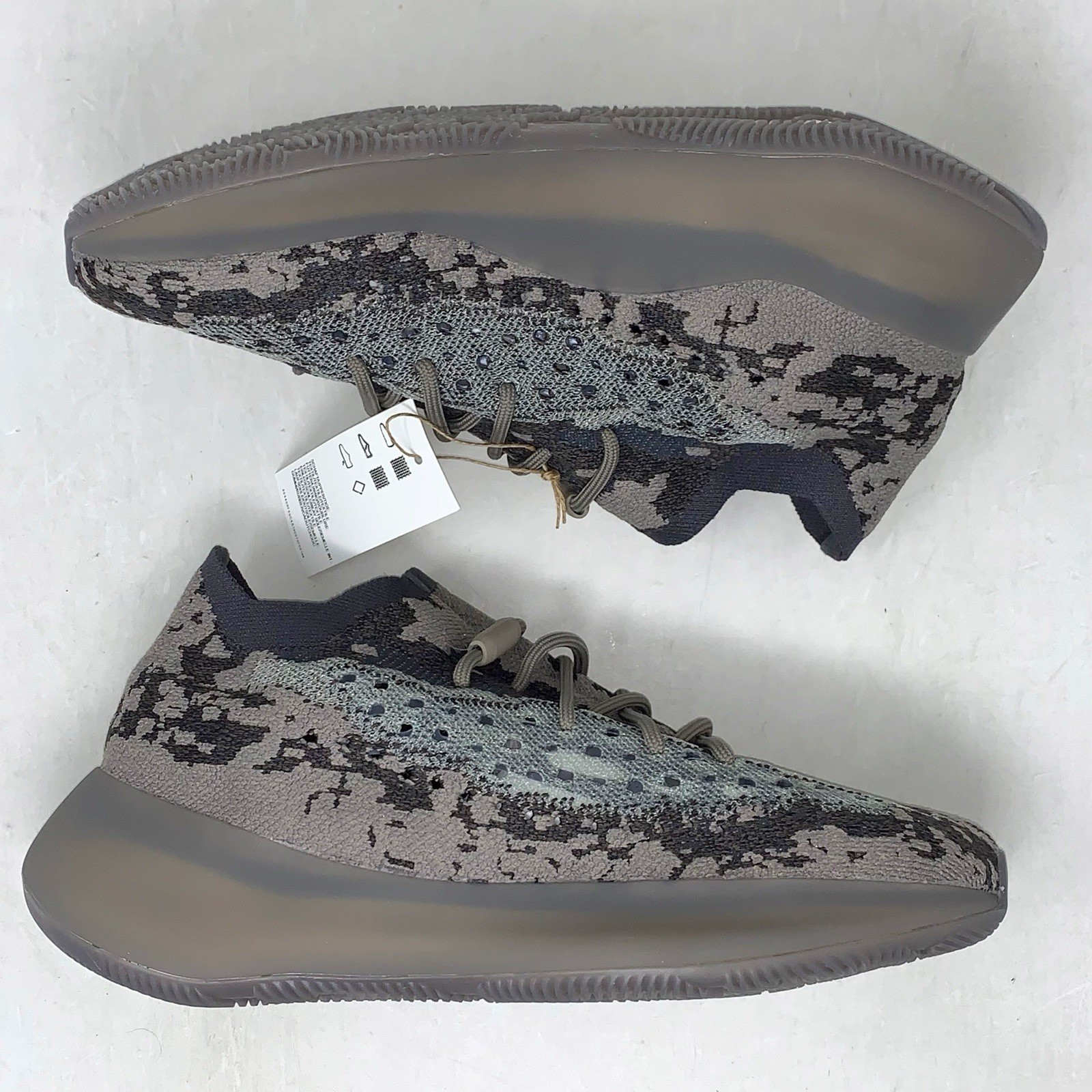 Adidas Yeezy Boost 380 Stone Salt Brown Sneakers, Size 12 BNIB GZ0472