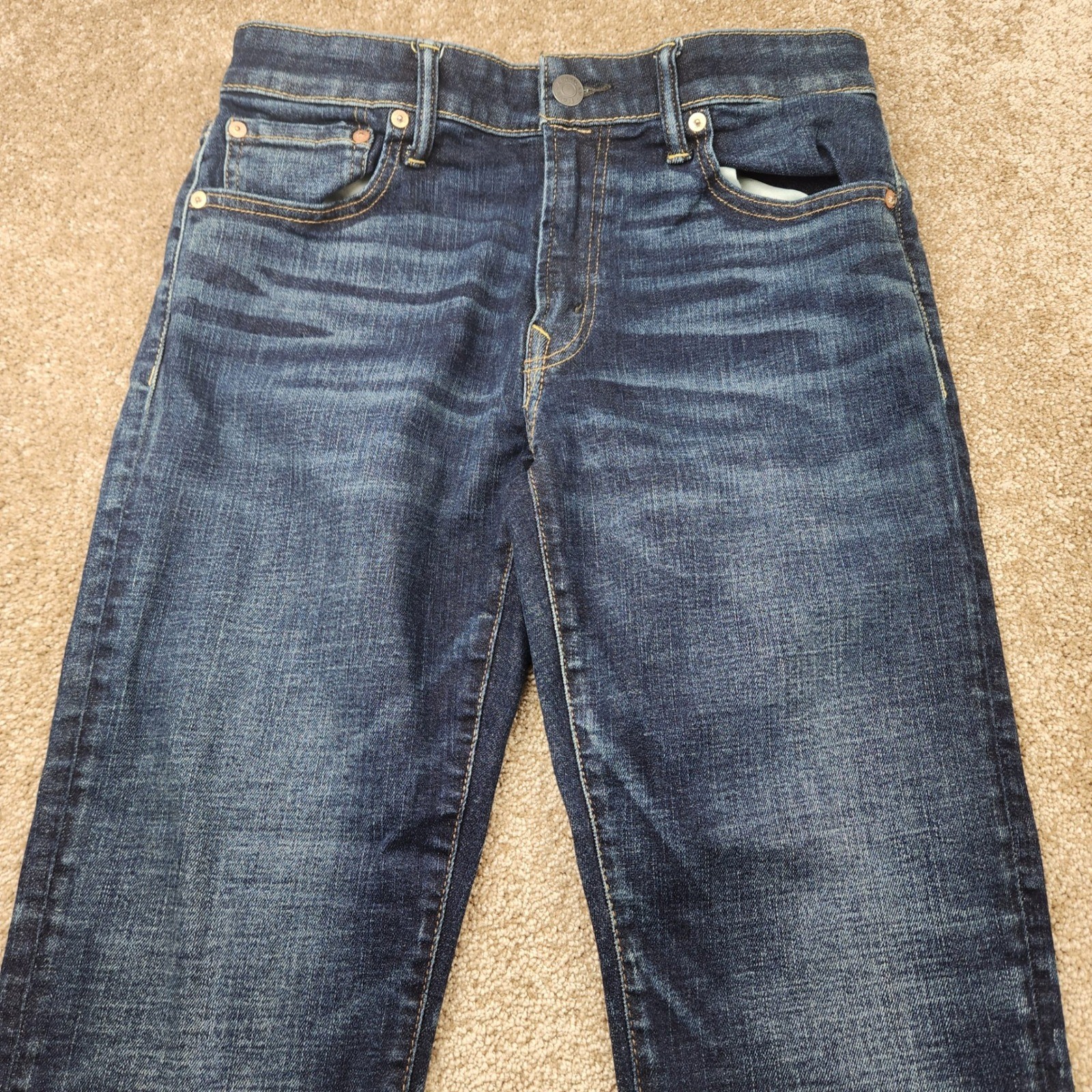 American Eagle Airflex+ Slim Jeans Mens 31×29 Dark Wash Stretch Denim 31 x 30