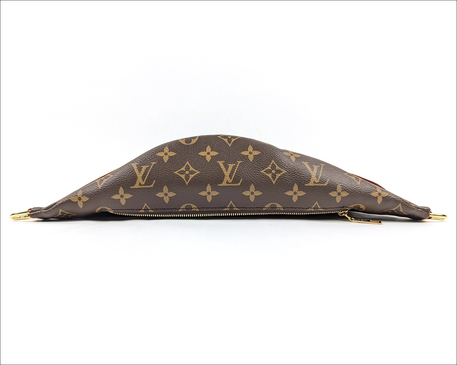Authentic LOUIS VUITTON High-Rise Monogram Bum Bag M46784 Waist Pouch W/ Box