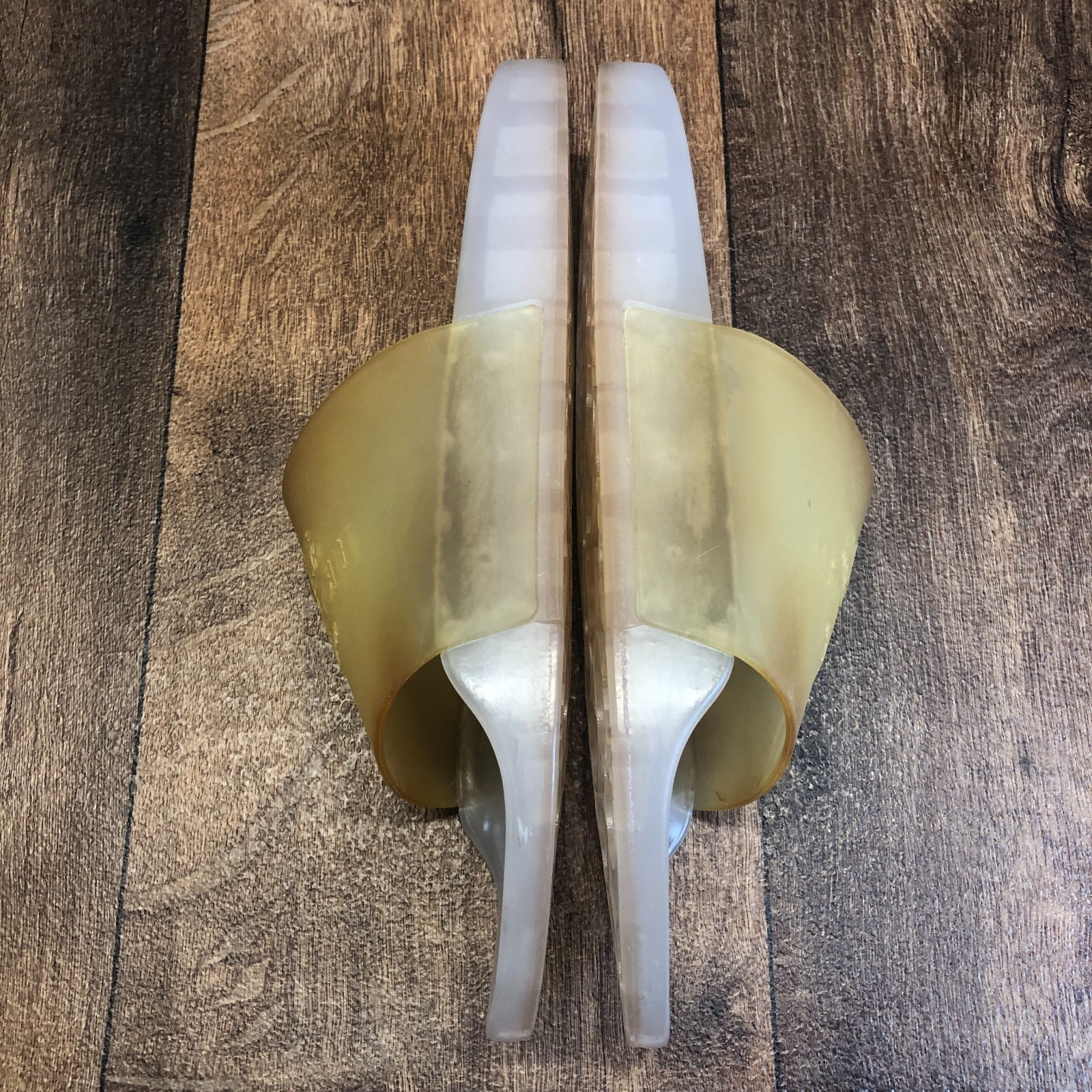 Coach Ulyssa Translucent Jelly Slides Sandals Women Size 11