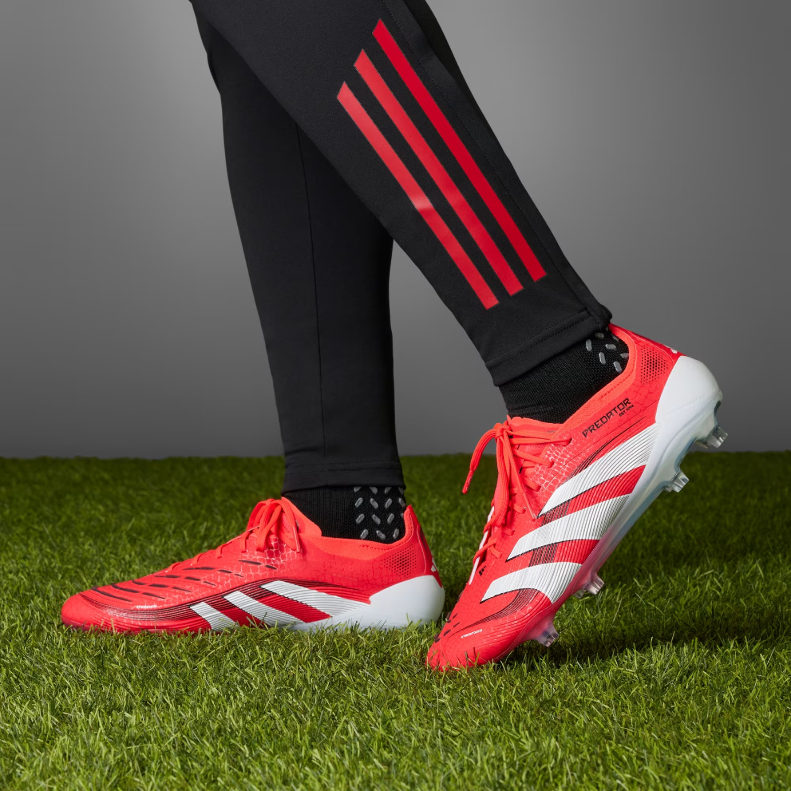 $260 Adidas Predator Elite FG Soccer Cleat Shoes Pure Victory Pack Red ID3882